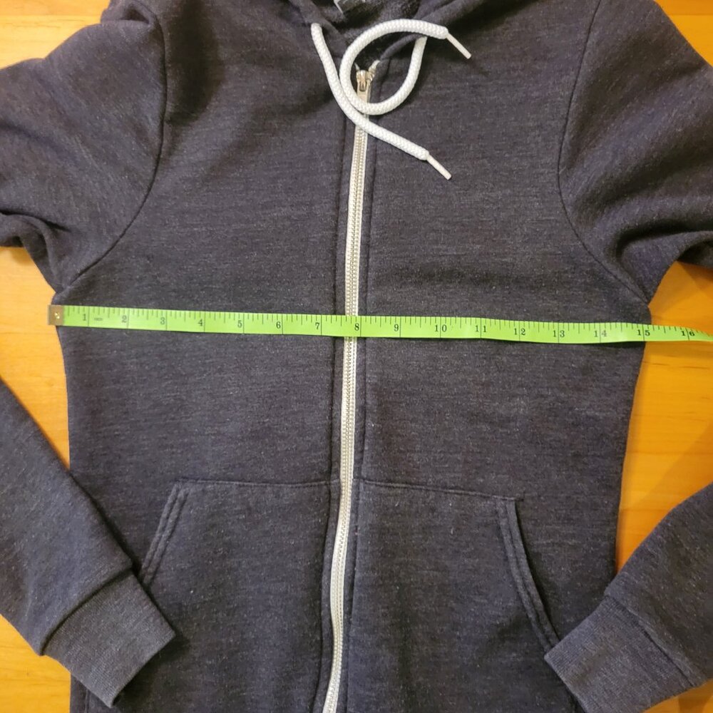 American Apparel F497 Women's Zip-Up Hoodie - Picture 6 of 10